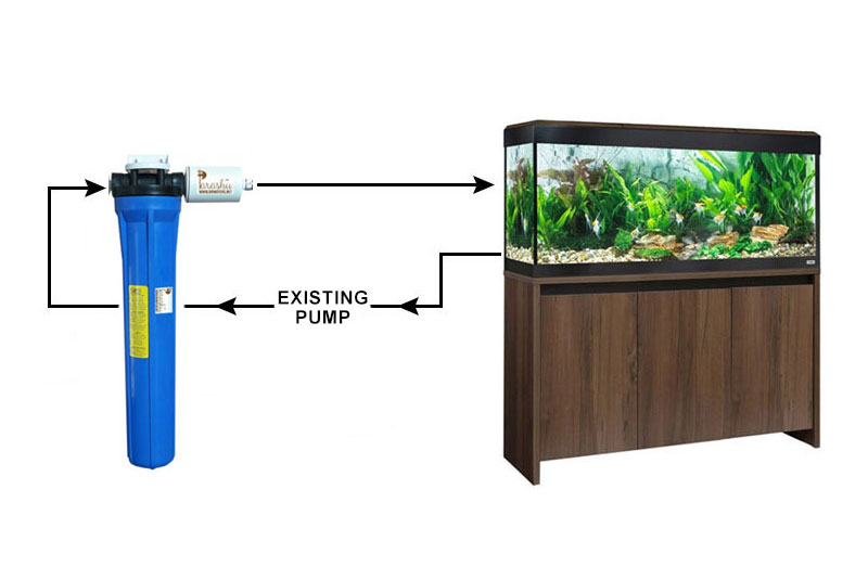 KDF Powered Aquarium Water Filter
