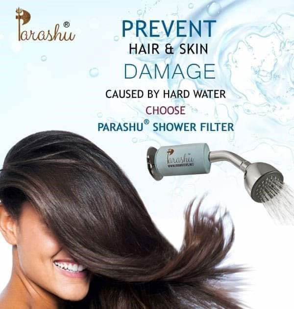 Parashu Shower Filter - prevent hair and skin damage