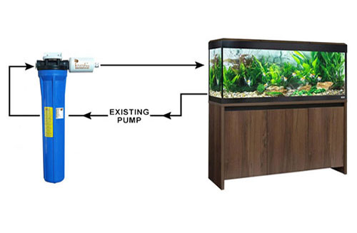 KDF Powered Aquarium Water Filter