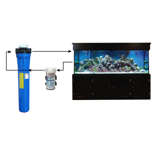 External Canister Aquarium Filter for Hotel Hospital and Industrial Aquarium