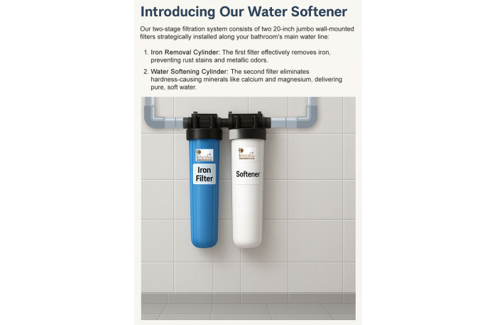 Parashu Advanced Bathroom Water Softener